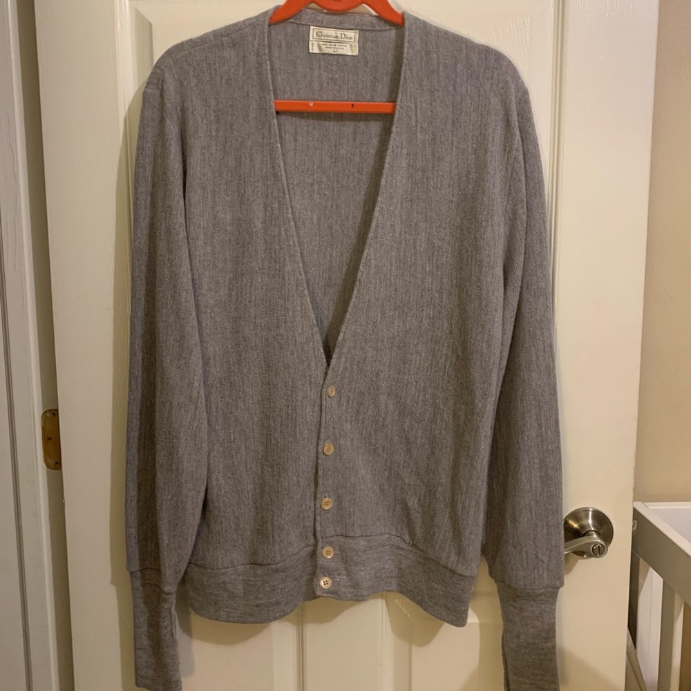 NWOT CHRISTIAN DIOR CARDIGAN